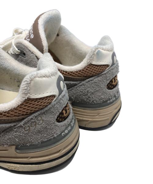 NEW BALANCE（ニューバランス）NEW BALANCE (ニューバランス) ローカットスニーカー/U993GG グレー×ブラウン サイズ:US9の古着・服飾アイテム