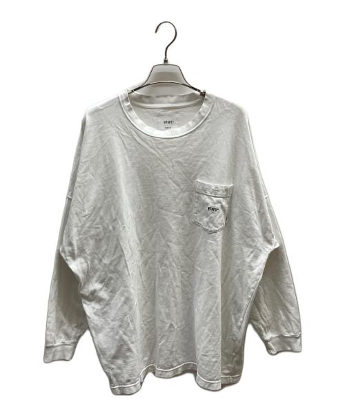 WTAPS（ダブルタップス）WTAPS (ダブルタップス) AII 01 / LS / COTTON ホワイト サイズ:X 03の古着・服飾アイテム