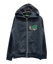 HUF（ハフ）の古着「フーデッドジャケット」｜ブラック