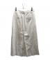 SLOBE IENA (スローブ イエナ) LE DENIM BOXY TUCKデニムスカート / 26060912710010 ホワイト サイズ:38 未使用品：5000円