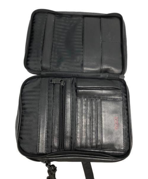TUMI（トゥミ）TUMI (トゥミ) レザーショルダーバッグ/997D3 ブラック サイズ:₋の古着・服飾アイテム