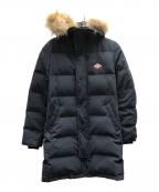 DANTONダントン）の古着「タッサーラクーンファーダウンジャケット/19A-FA-002」｜ネイビー