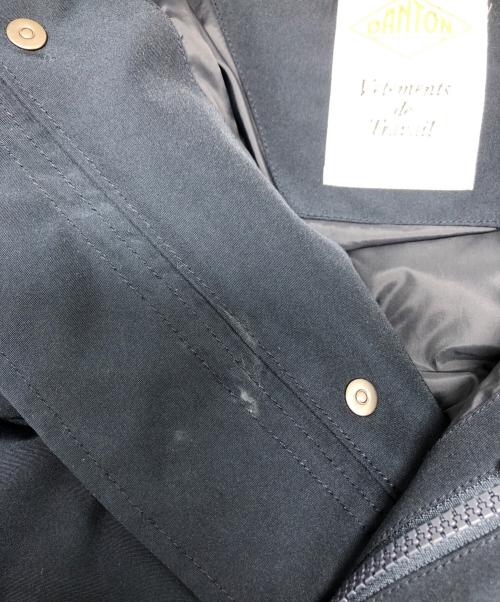 DANTON（ダントン）DANTON (ダントン) タッサーラクーンファーダウンジャケット/19A-FA-002 ネイビー サイズ:38の古着・服飾アイテム