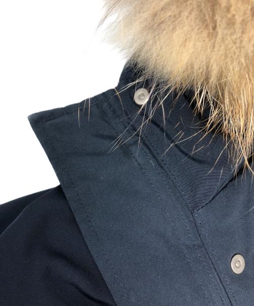 DANTON（ダントン）DANTON (ダントン) タッサーラクーンファーダウンジャケット/19A-FA-002 ネイビー サイズ:38の古着・服飾アイテム