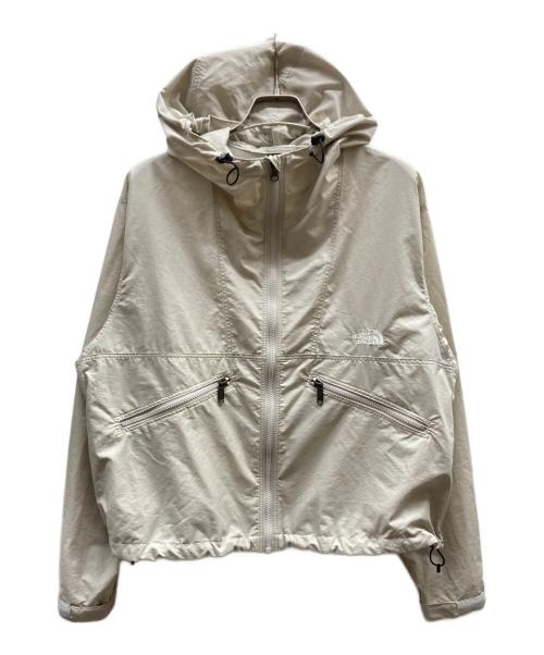 THE NORTH FACE（ザ ノース フェイス）THE NORTH FACE (ザ ノース フェイス) Short Compact Jacket/NPW22630 アイボリー サイズ:XLの古着・服飾アイテム
