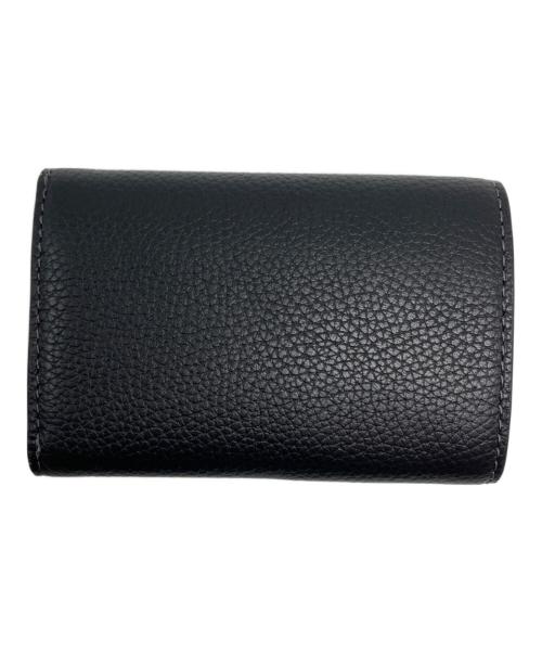 COACH（コーチ）COACH (コーチ) ミニトライフォールド/三つ折り財布 ブラック サイズ:₋の古着・服飾アイテム
