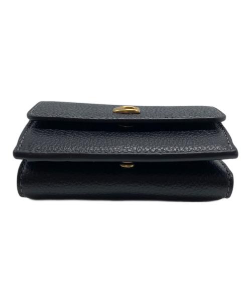 COACH（コーチ）COACH (コーチ) ミニトライフォールド/三つ折り財布 ブラック サイズ:₋の古着・服飾アイテム