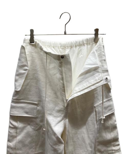 UNION LAUNCH（ユニオンランチ）UNION LAUNCH (ユニオンランチ) Ron Herman (ロンハーマン) Linen Over All Pants / 3710600612 ホワイト サイズ:XSの古着・服飾アイテム