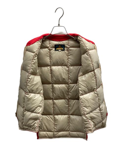 Eddie Bauer（エディーバウアー）Eddie Bauer (エディーバウアー) ダウンベスト レッド サイズ:38の古着・服飾アイテム
