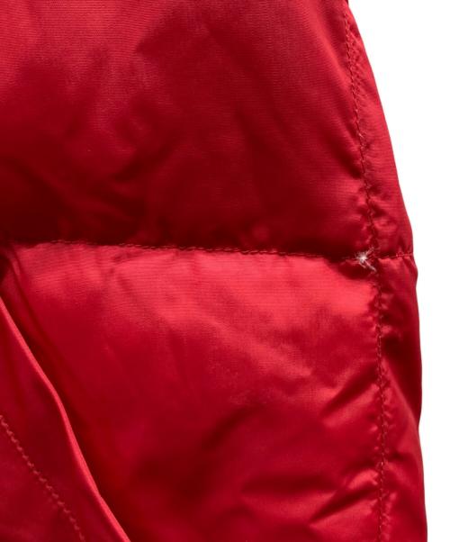 Eddie Bauer（エディーバウアー）Eddie Bauer (エディーバウアー) ダウンベスト レッド サイズ:38の古着・服飾アイテム