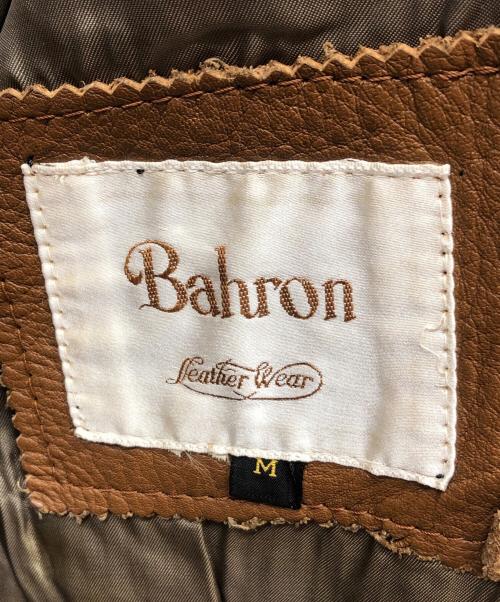 bahron（バーホン）bahron (バーホン) カウレザージャケット ブラウン サイズ:Mの古着・服飾アイテム
