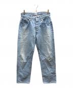 CIOTAシオタ）の古着「スビンコットン13.5ozストレートデニム / NPTM-1STB」｜インディゴ