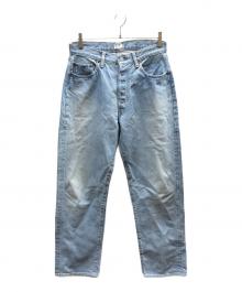 CIOTA（シオタ）の古着「スビンコットン13.5ozストレートデニム / NPTM-1STB」｜インディゴ