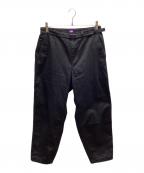 THE NORTHFACE PURPLELABELザ・ノースフェイス パープルレーベル）の古着「Chino Wide Tapered Field Pants / N24FC076」｜ブラック