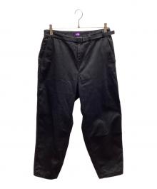 THE NORTHFACE PURPLELABEL（ザ・ノースフェイス パープルレーベル）の古着「Chino Wide Tapered Field Pants / N24FC076」｜ブラック