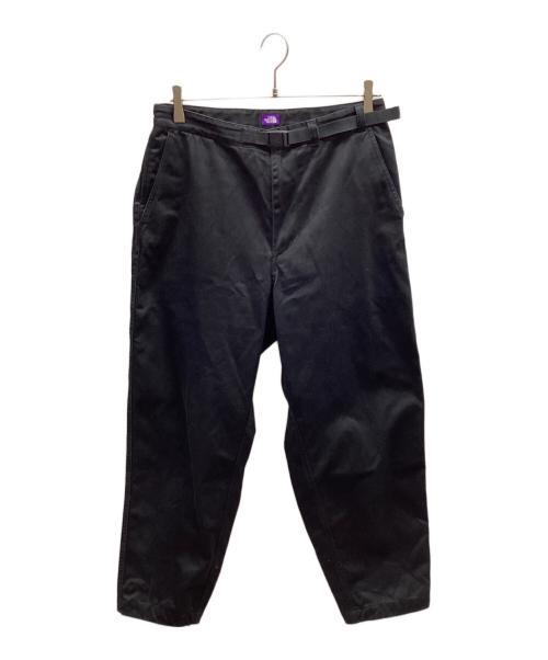 THE NORTHFACE PURPLELABEL（ザ・ノースフェイス パープルレーベル）THE NORTHFACE PURPLELABEL (ザ・ノースフェイス パープルレーベル) Chino Wide Tapered Field Pants / N24FC076 ブラック サイズ:30の古着・服飾アイテム