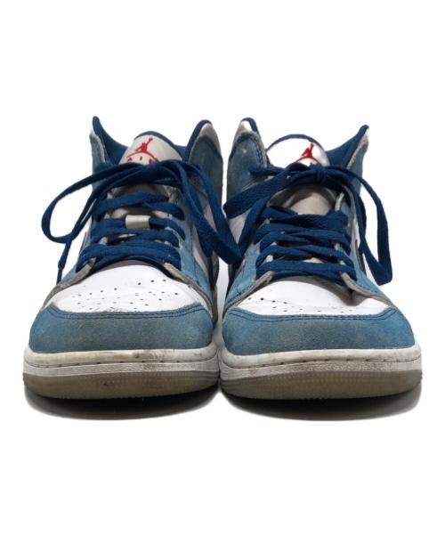 NIKE（ナイキ）NIKE (ナイキ) Air Jordan1(エアジョーダン1)Mid SE / DN3706-401 ブルー×ホワイト サイズ:US9.5の古着・服飾アイテム