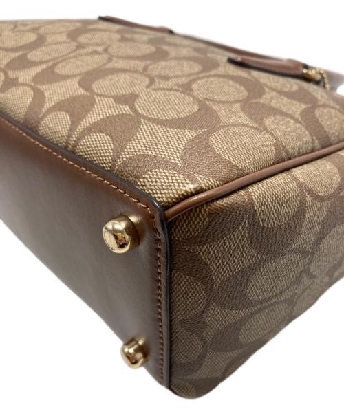 COACH（コーチ）COACH (コーチ) シグネチャー2WAYバッグ / F67027 ブラウンの古着・服飾アイテム