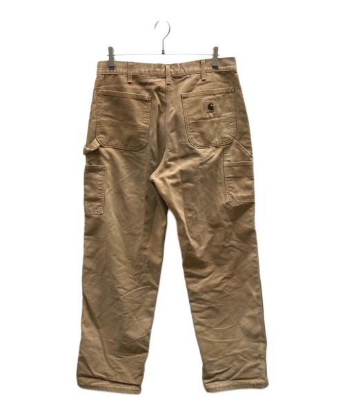 CarHartt（カーハート）CarHartt (カーハート) 裏地ネルペインターパンツ / 8111 BRN ベージュ サイズ:34×32の古着・服飾アイテム