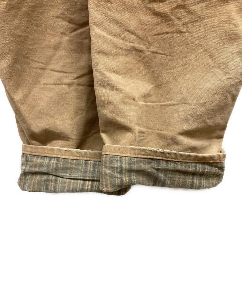 CarHartt（カーハート）CarHartt (カーハート) 裏地ネルペインターパンツ / 8111 BRN ベージュ サイズ:34×32の古着・服飾アイテム