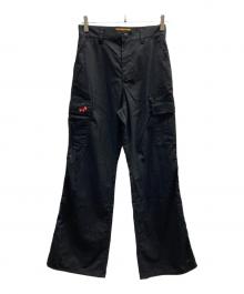 Hysteric Glamour（ヒステリックグラマー）の古着「フレアカーゴパンツ」｜ブラック