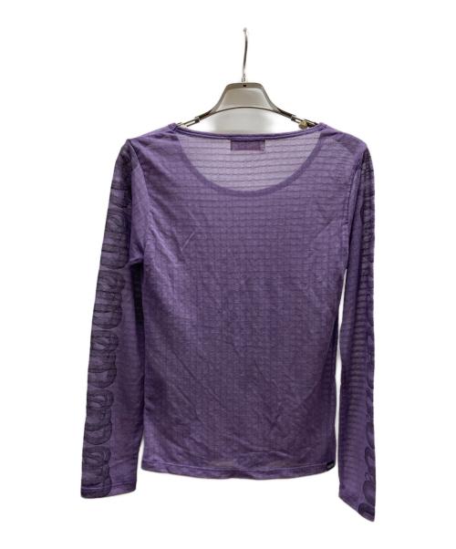 Hysteric Glamour（ヒステリックグラマー）Hysteric Glamour (ヒステリックグラマー) LAVITATED GIRL Tシャツ/01251CL05 パープル サイズ:Freeの古着・服飾アイテム