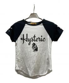 Hysteric Glamour（ヒステリックグラマー）の古着「LOUNGE NYC Tシャツ/01241CT26」｜ホワイト×ブラック