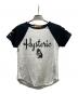 Hysteric Glamour（ヒステリックグラマー）の古着「LOUNGE NYC Tシャツ/01241CT26」｜ホワイト×ブラック
