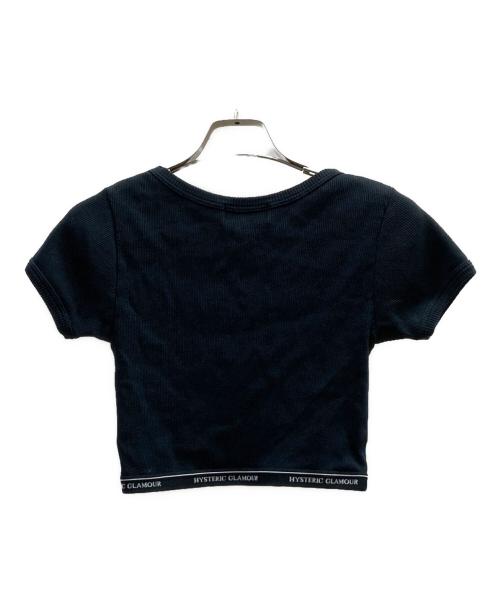 Hysteric Glamour（ヒステリックグラマー）Hysteric Glamour (ヒステリックグラマー) SMOKING GIRL チビTシャツ/01241CT22 ブラック サイズ:Freeの古着・服飾アイテム