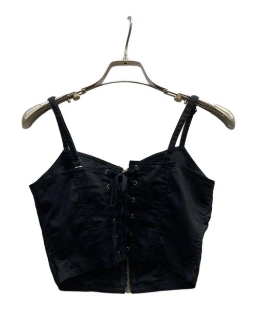 Hysteric Glamour（ヒステリックグラマー）Hysteric Glamour (ヒステリックグラマー) ミリタリービスチェ/01251AH06 ブラック サイズ:M 未使用品の古着・服飾アイテム