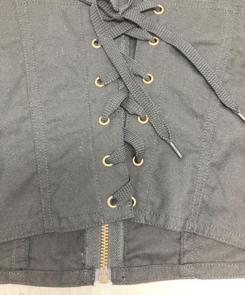 Hysteric Glamour（ヒステリックグラマー）Hysteric Glamour (ヒステリックグラマー) ミリタリービスチェ/01251AH06 ブラック サイズ:M 未使用品の古着・服飾アイテム