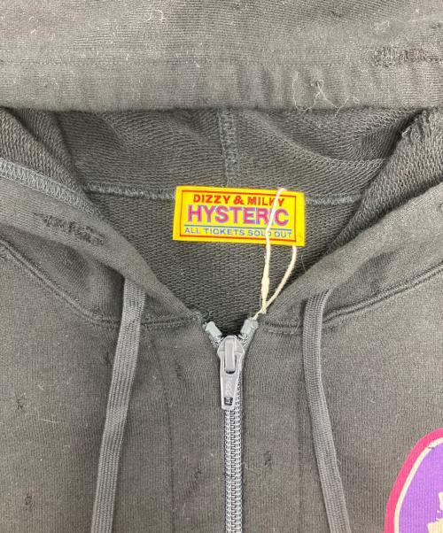 Hysteric Glamour（ヒステリックグラマー）Hysteric Glamour (ヒステリックグラマー) GIRLS TAKE OVERジップベスト/01251CF04 ブラック サイズ:Free 未使用品の古着・服飾アイテム