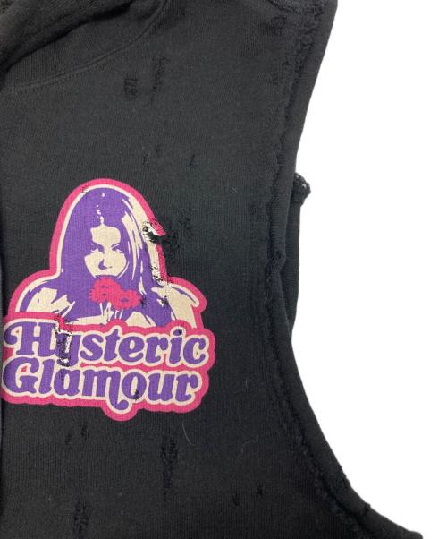 Hysteric Glamour（ヒステリックグラマー）Hysteric Glamour (ヒステリックグラマー) GIRLS TAKE OVERジップベスト/01251CF04 ブラック サイズ:Free 未使用品の古着・服飾アイテム