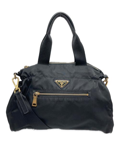 PRADA（プラダ）PRADA (プラダ) ナイロン2WAYバッグ ブラック サイズ:₋の古着・服飾アイテム