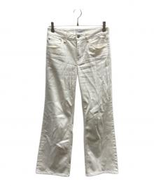 Healthy DENIM（ヘルシーデニム）の古着「SLOBE IENA別注Quicheデニムパンツ」｜ホワイト