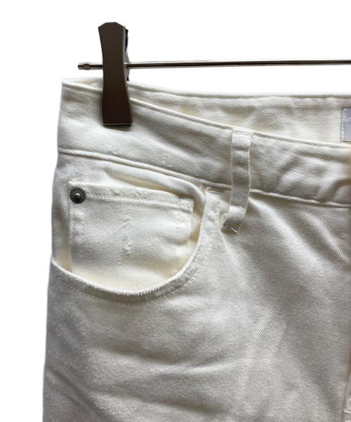 Healthy DENIM（ヘルシーデニム）Healthy denim (ヘルシーデニム) SLOBE IENA別注Quicheデニムパンツ ホワイト サイズ:24の古着・服飾アイテム