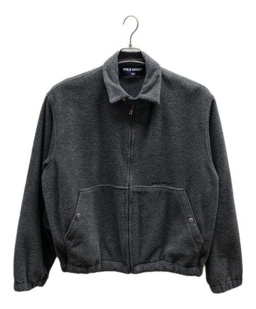 POLO SPORT（ポロスポーツ）POLO SPORT (ポロスポーツ) フリーススウィングトップ グレー サイズ:Mの古着・服飾アイテム