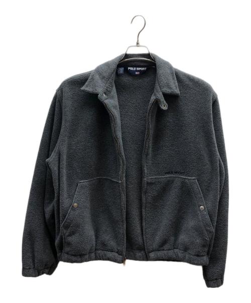 POLO SPORT（ポロスポーツ）POLO SPORT (ポロスポーツ) フリーススウィングトップ グレー サイズ:Mの古着・服飾アイテム