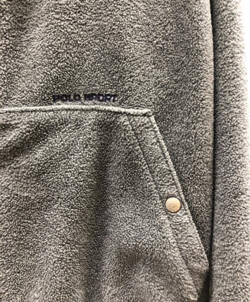 POLO SPORT（ポロスポーツ）POLO SPORT (ポロスポーツ) フリーススウィングトップ グレー サイズ:Mの古着・服飾アイテム