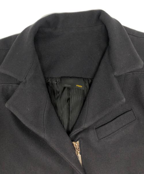 FENDI（フェンディ）FENDI (フェンディ) ウールジャケット ブラック サイズ:44の古着・服飾アイテム