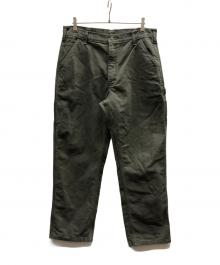 CarHartt（カーハート）の古着「裏地ネルペインターパンツ/B111MOS」｜オリーブ