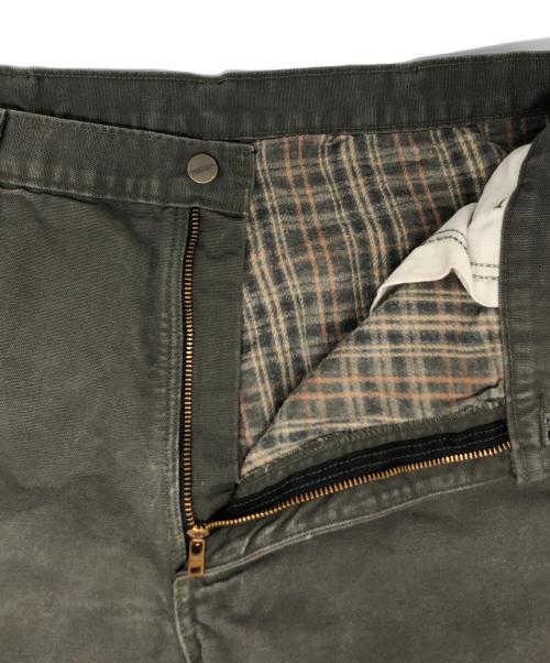 CarHartt（カーハート）CarHartt (カーハート) 裏地ネルペインターパンツ/B111MOS オリーブ サイズ:91cm (W36)の古着・服飾アイテム