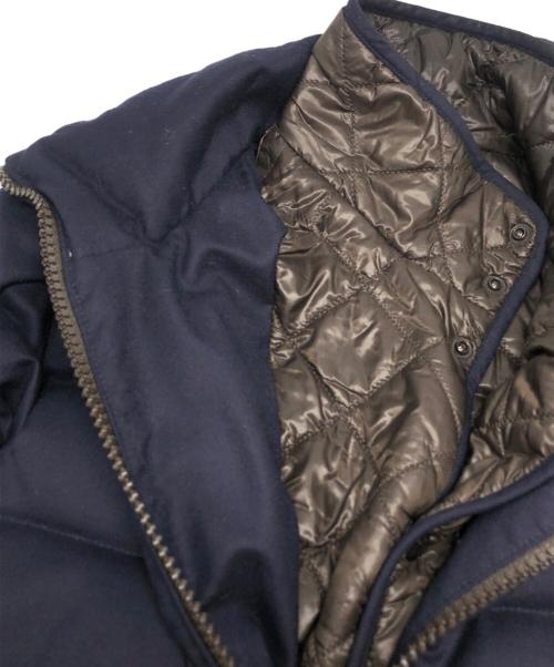 MONCLER（モンクレール）MONCLER (モンクレール) ダウンジャケット ネイビー サイズ:1の古着・服飾アイテム