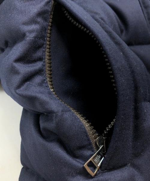 MONCLER（モンクレール）MONCLER (モンクレール) ダウンジャケット ネイビー サイズ:1の古着・服飾アイテム