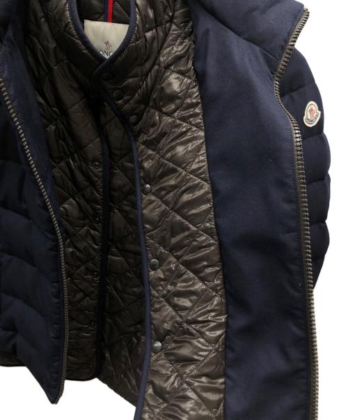 MONCLER（モンクレール）MONCLER (モンクレール) ダウンジャケット ネイビー サイズ:1の古着・服飾アイテム