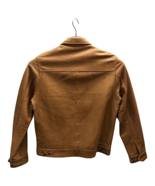 POLO RALPH LAUREN（ポロ・ラルフローレン）POLO RALPH LAUREN (ポロ・ラルフローレン) ラムレザースウィングトップ キャメル サイズ:Sの古着・服飾アイテム