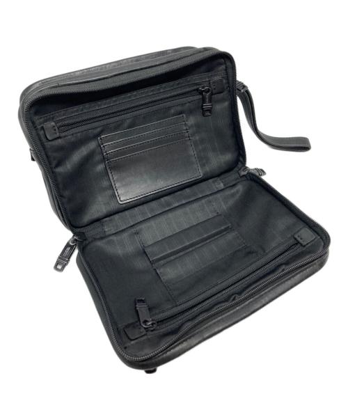 TUMI（トゥミ）TUMI (トゥミ) オーガナイザー レザーセカンドバッグ/92104DH ブラック サイズ:₋の古着・服飾アイテム