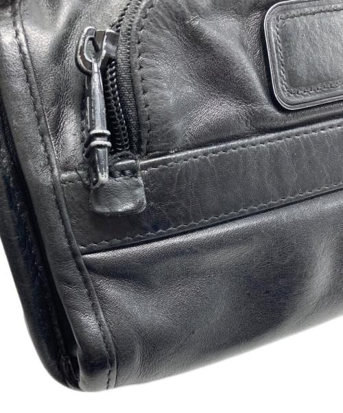 TUMI（トゥミ）TUMI (トゥミ) オーガナイザー レザーセカンドバッグ/92104DH ブラック サイズ:₋の古着・服飾アイテム
