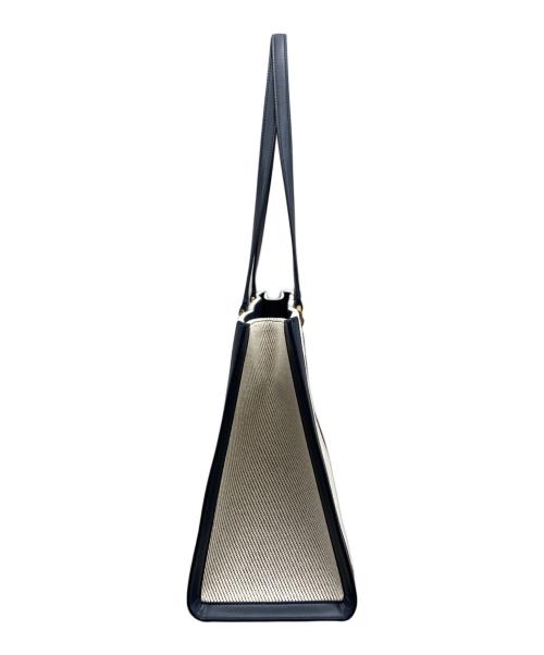 Kate Spade（ケイトスペード）Kate Spade (ケイトスペード) エリーグランドスラムラージトート/KF512 ベージュ×ネイビー サイズ:₋の古着・服飾アイテム