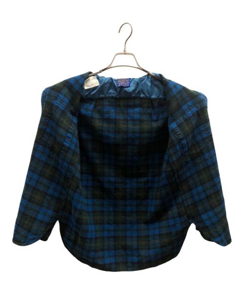 PENDLETON（ペンドルトン）PENDLETON (ペンドルトン) チェックシャツ グリーン×ブルー サイズ:16の古着・服飾アイテム